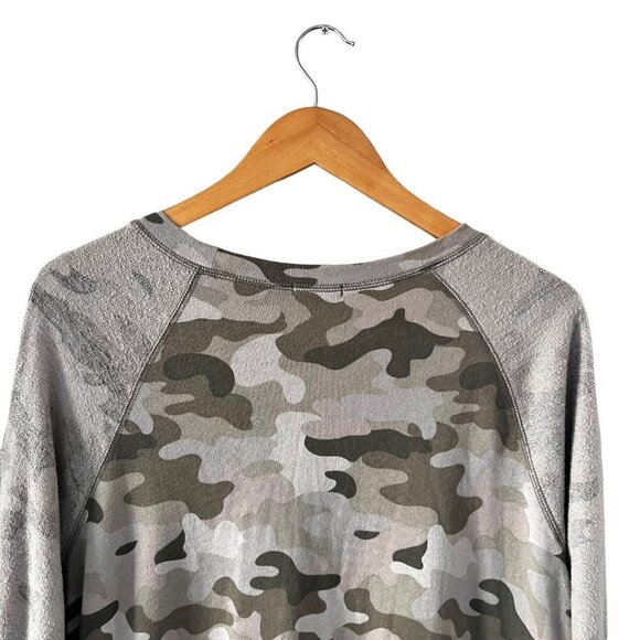 RAILS Georgia Camo Sweater Shirt Dress Side Zippers Women’s Size M - Picture 11 of 12